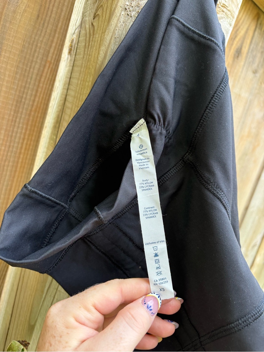 lululemon athletica Black Athletic Hot Yoga Shorts